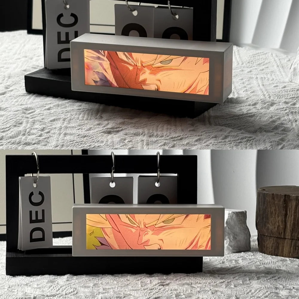 3D Anime Motion Night Light Anime Laser Lamp Box Led Light For Bedroom Desk Decor Manga Birthday Gift Table Lamps Lightbox