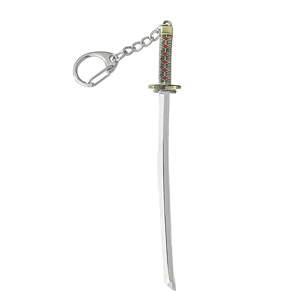 Anime Bleach Keychain Kurosaki Ichigo Ulquiorra Mask Sword Metal Pandent Keyring for Women Men Car Jewelry Fan Cosplay Prop