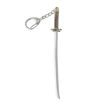Anime Bleach Keychain Kurosaki Ichigo Ulquiorra Mask Sword Metal Pandent Keyring for Women Men Car Jewelry Fan Cosplay Prop