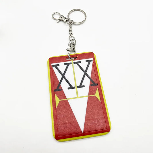 Anime Hisoka Kurapika Killua Zoldyck Cosplay License Card Holders PVC Card Set Cover Case Key Chain Pendant Keychains Prop