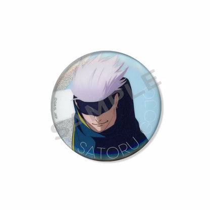 Anime Character Satoru Gojo Tinplate Enamel Brooch Pins Cute Creative Cartoon Figure Badge Pin Accessories Fans Collection Gifts